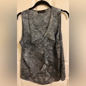 Limited Large Navy and White Tank Top